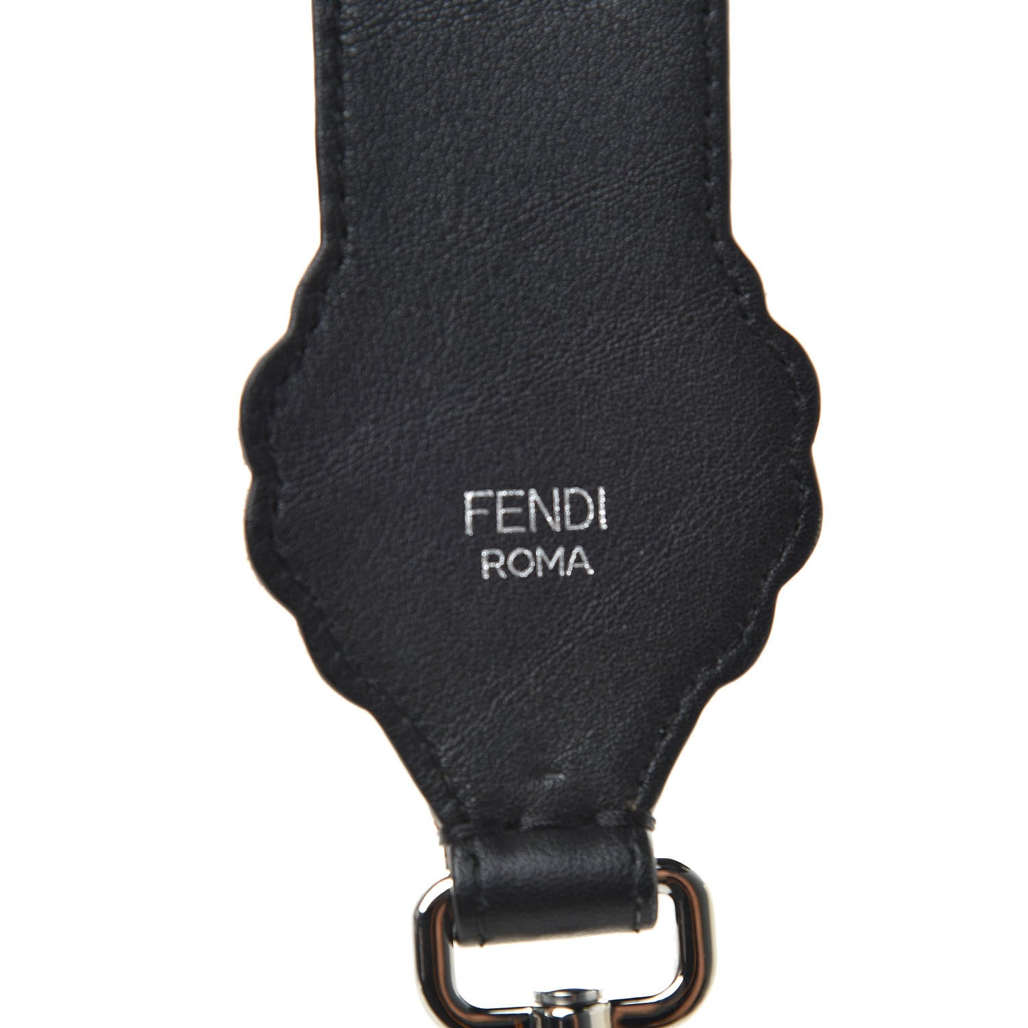 Fendi Velvet Vitello Dolce Fun Fair Embroidered Mini Strap You Tobacco Multicolor 4 of 4