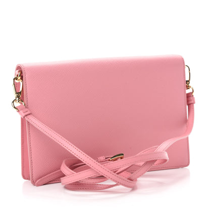 Prada Saffiano Mini Bag Petalo 3 of 11