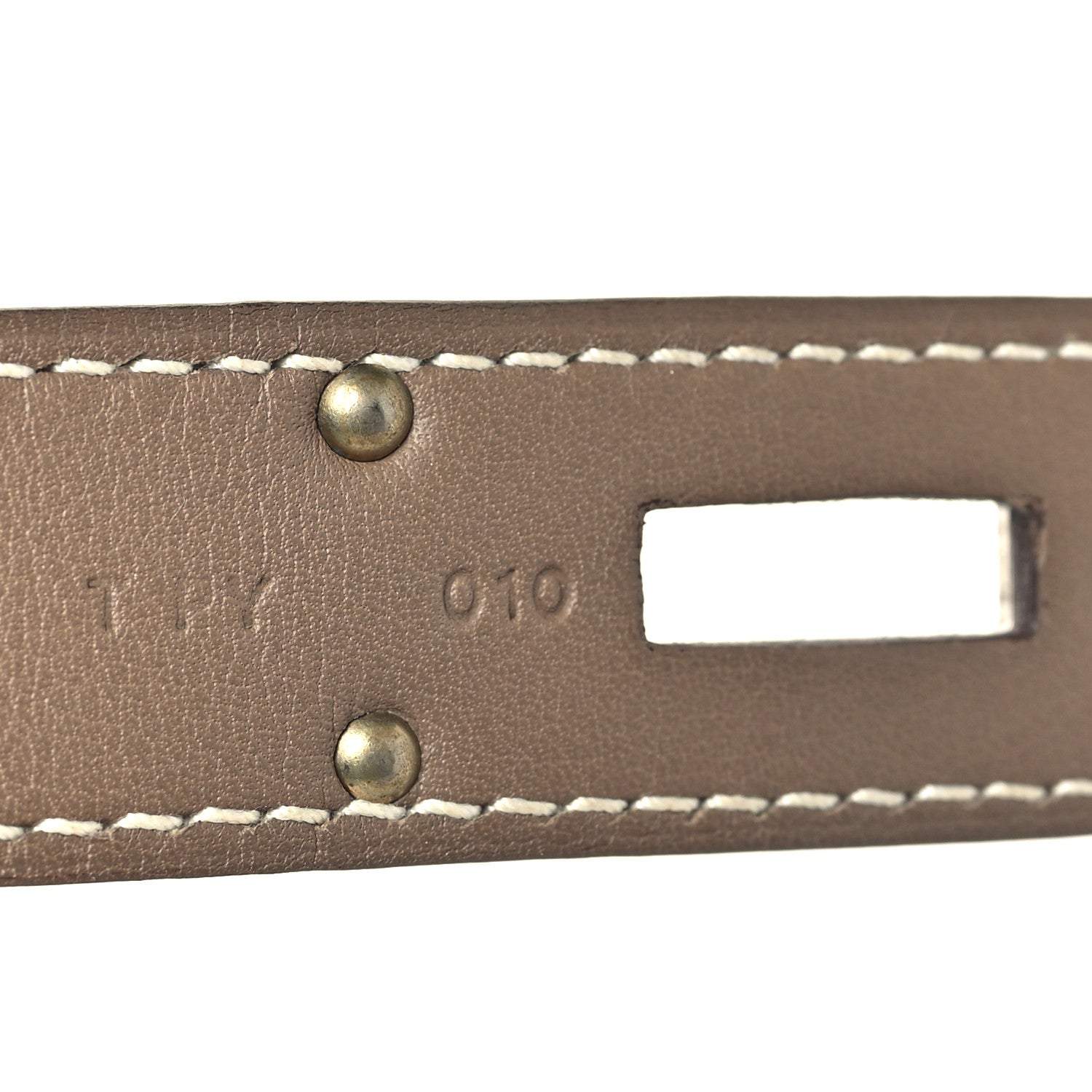 Hermes Taurillon Clemence Swift Jypsiere 31 Etoupe 7 of 10