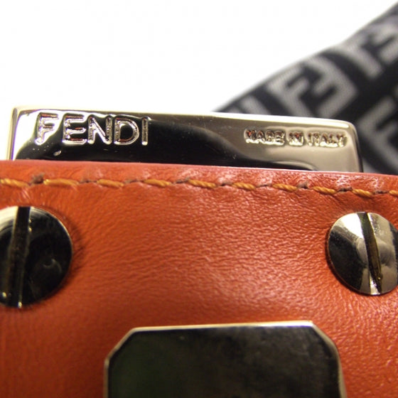 Fendi Zucchino Baguette Orange 9 of 11