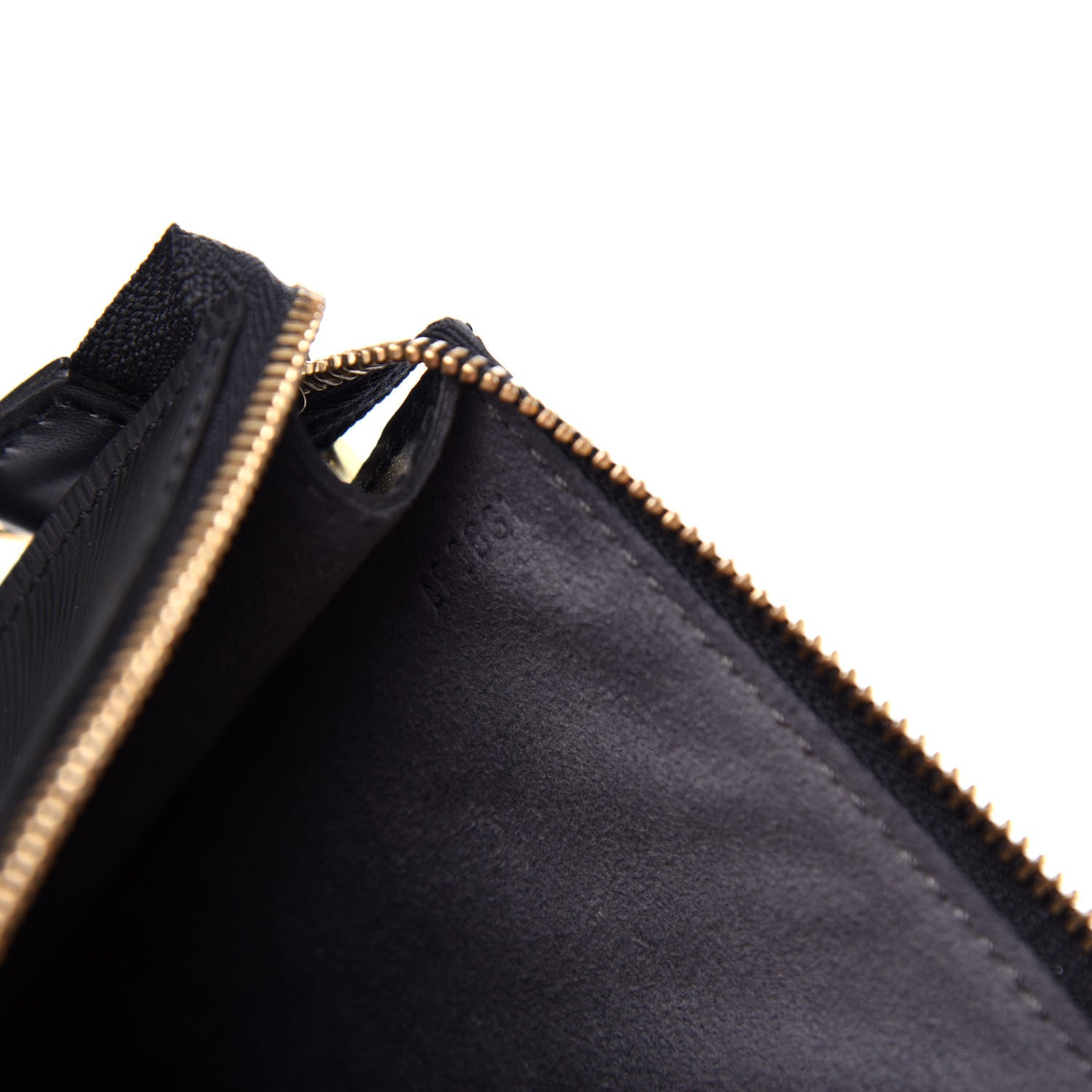Louis Vuitton Epi Pochette Accessories 21 Black 6 of 10