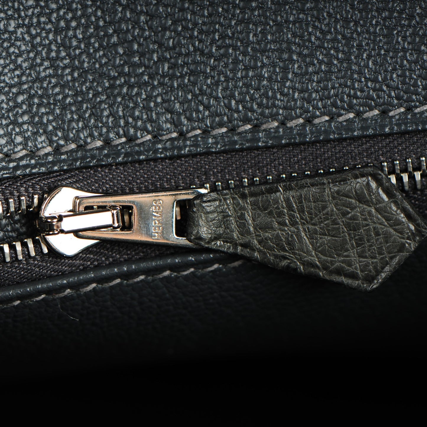 Ostrich Birkin 30 Graphite