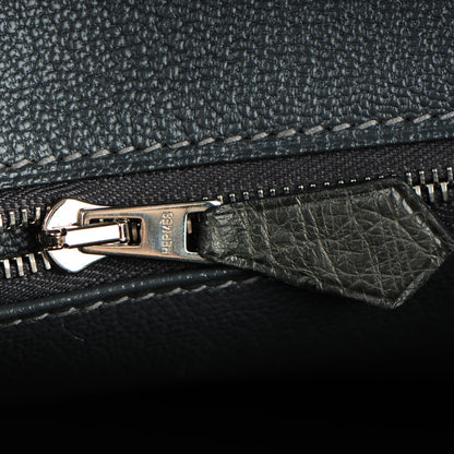 Hermes Ostrich Birkin 30 Graphite 21 of 27
