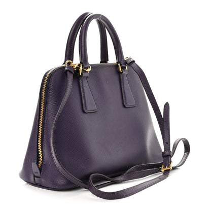 Prada Saffiano Lux Small Promenade Tote Viola 3 of 13