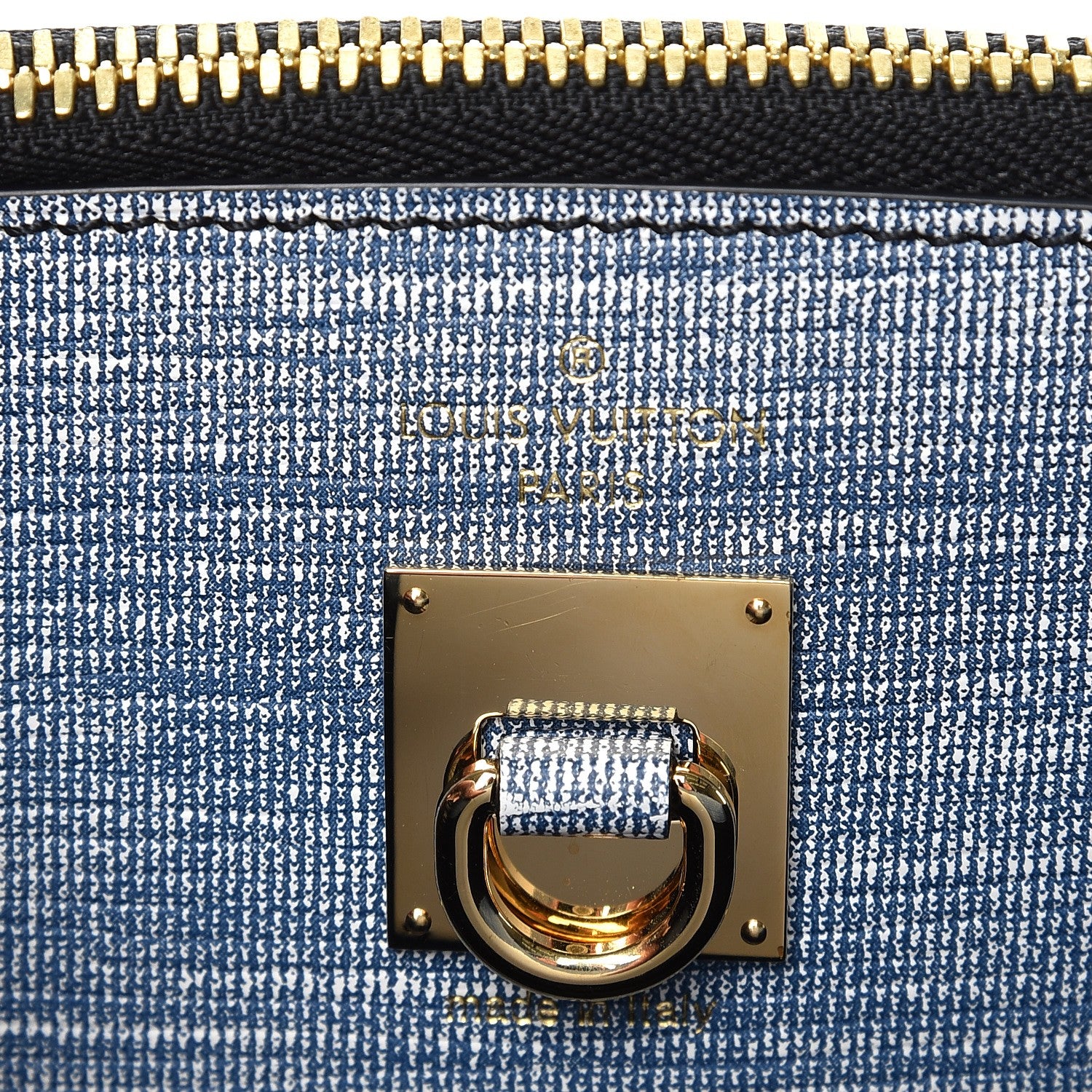 Louis Vuitton Epi City Steamer MM Blue Jean 7 of 7