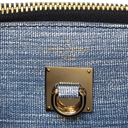Louis Vuitton Epi City Steamer MM Blue Jean 7 of 7