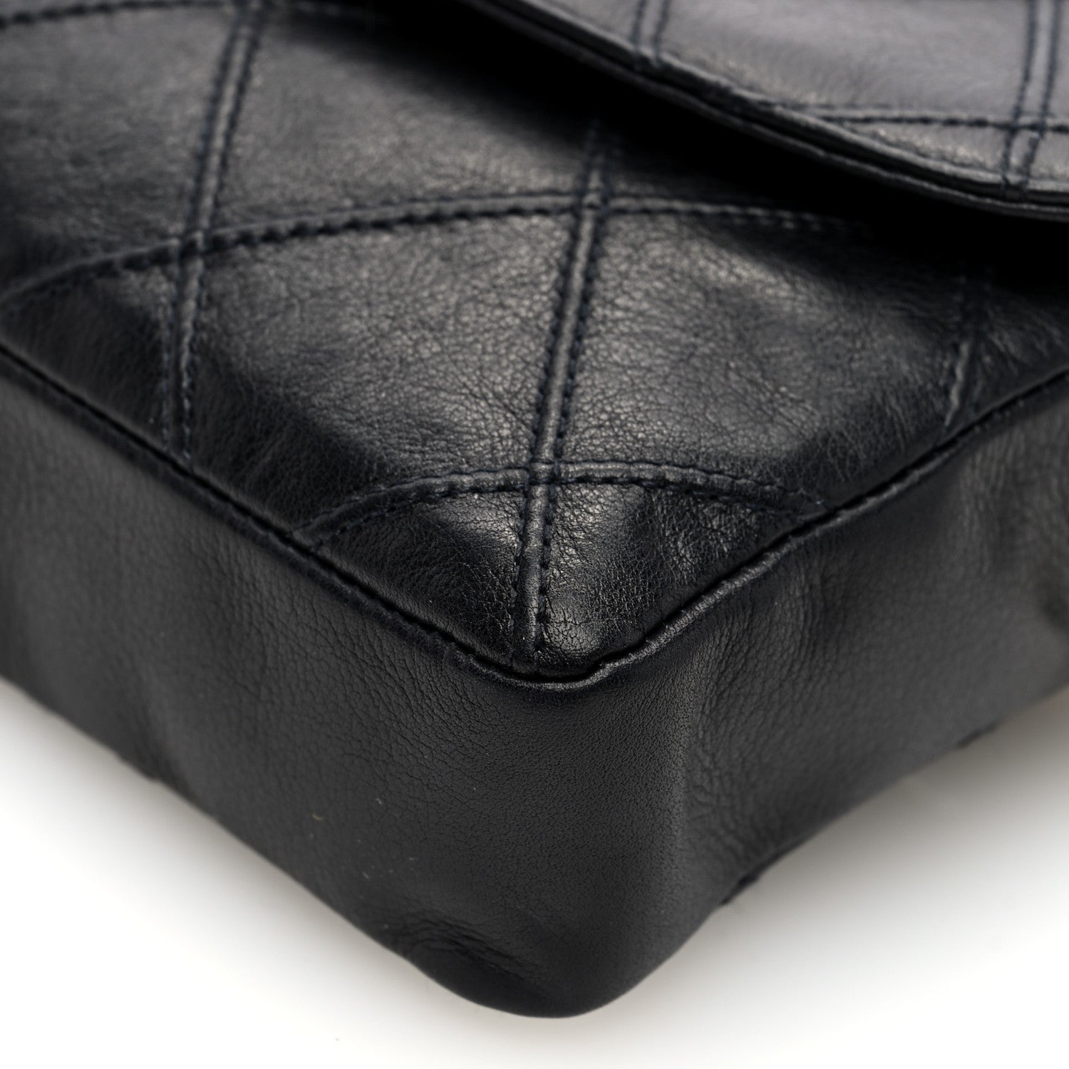 Chanel Calfskin Quilted Flap Waist Belt Bag 85 34 Black 10 of 10