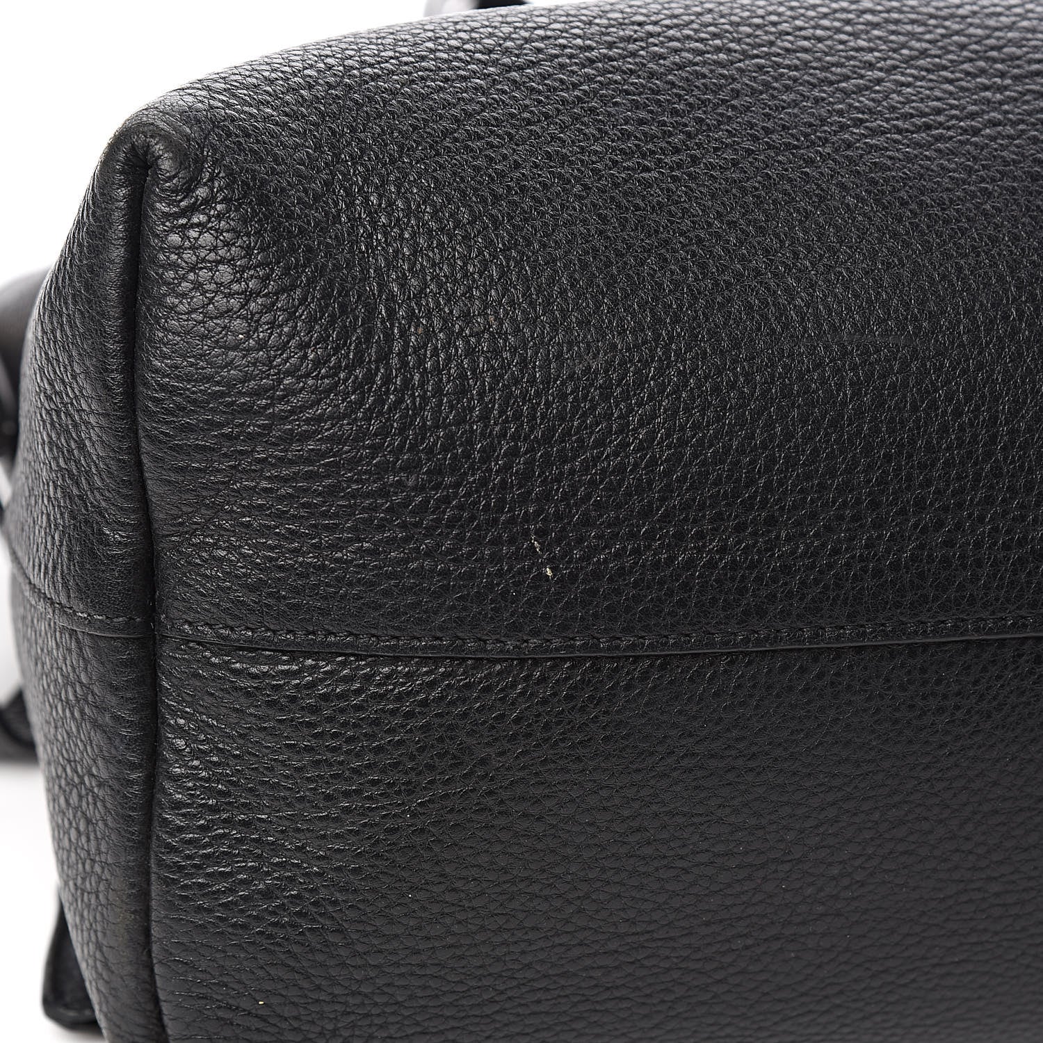 Prada Vitello Daino Tote Black 10 of 14