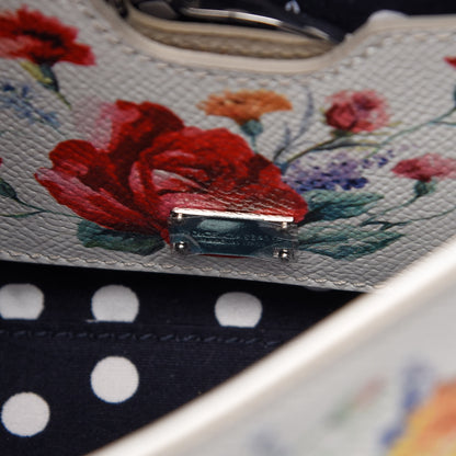 Dolce & Gabbana Dauphine Majolica Print Small Miss Sicily Satchel Multi 6 of 9
