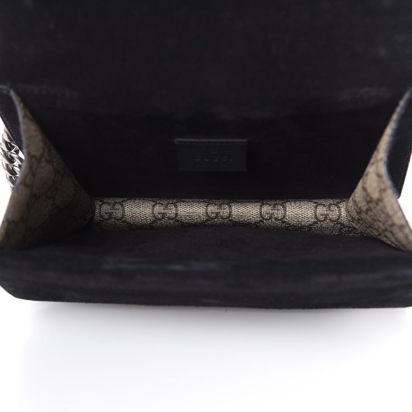 GG Supreme Monogram Mini Dionysus Shoulder Bag Black