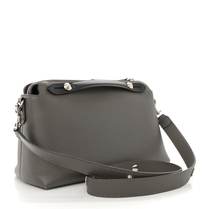 Fendi Vitello Dolce 4 Color Medium By The Way Boston Bag Carbone Grigio Polvere Multicolor 3 of 11