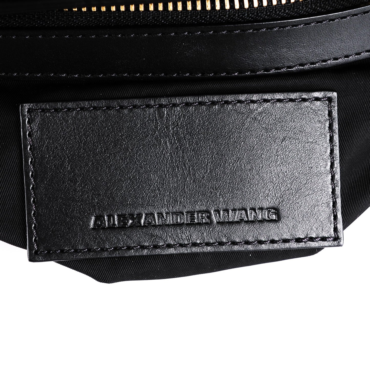 Calfskin Small Lia Sling Black Pale Gold Hardware