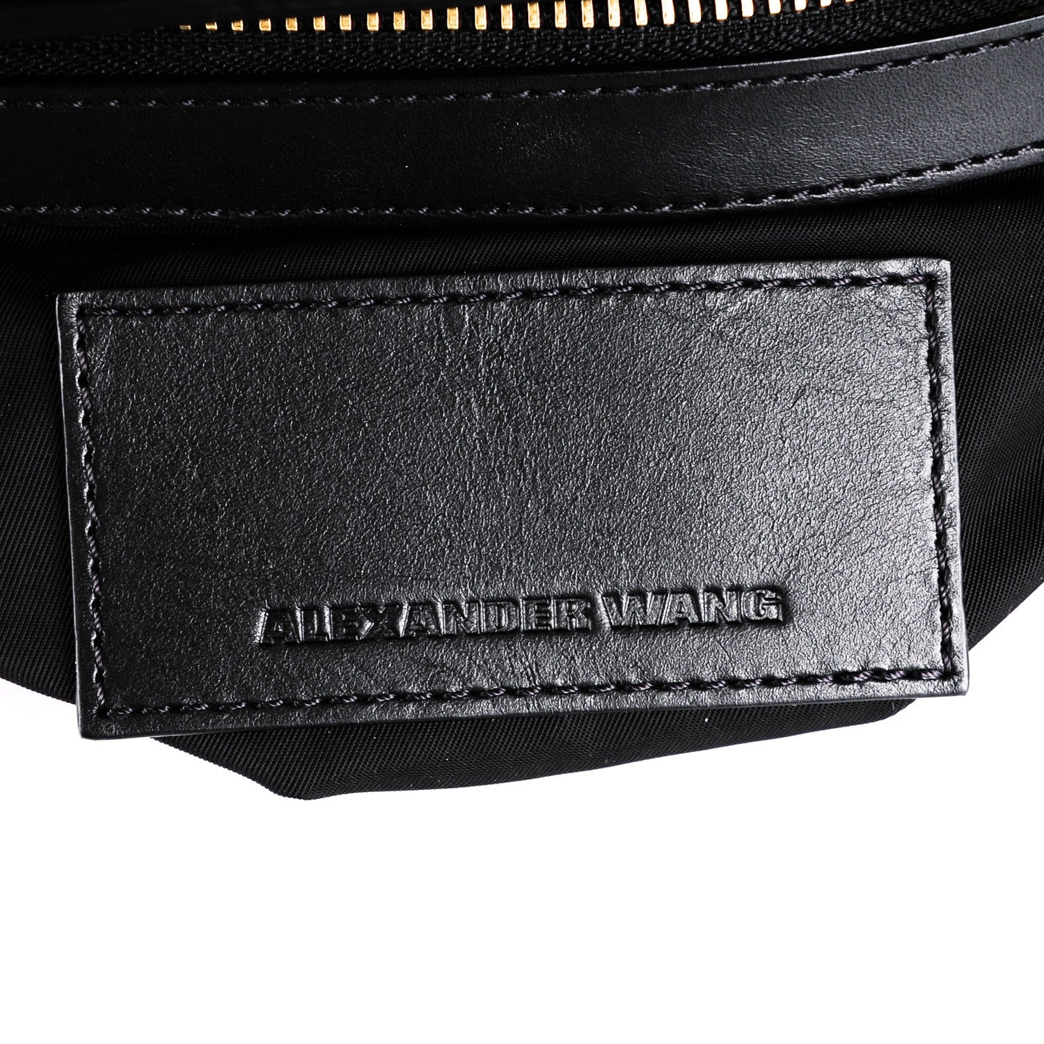 Alexander Wang Calfskin Small Lia Sling Black Pale Gold Hardware 6 of 7