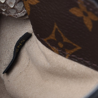 Louis Vuitton Python Monogram Pallas Black 7 of 8