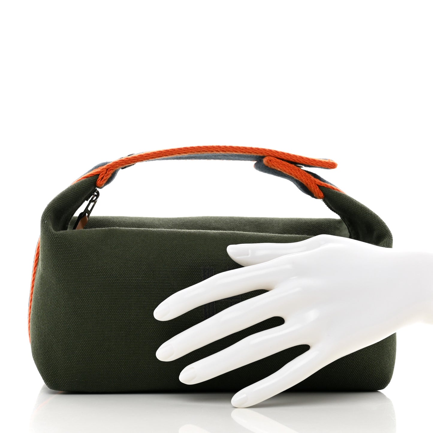 Canvas Small Bride-A-Brac Pouch Vert Foret