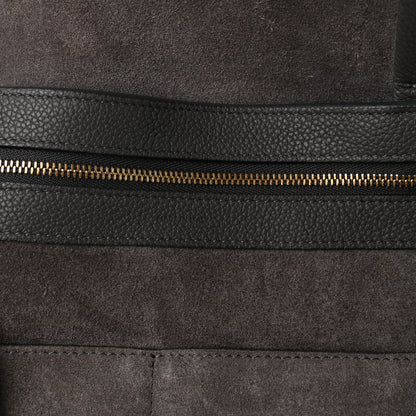 Celine Soft Grained Calfskin Medium Belt Cabas Phantom Grey 7 of 11
