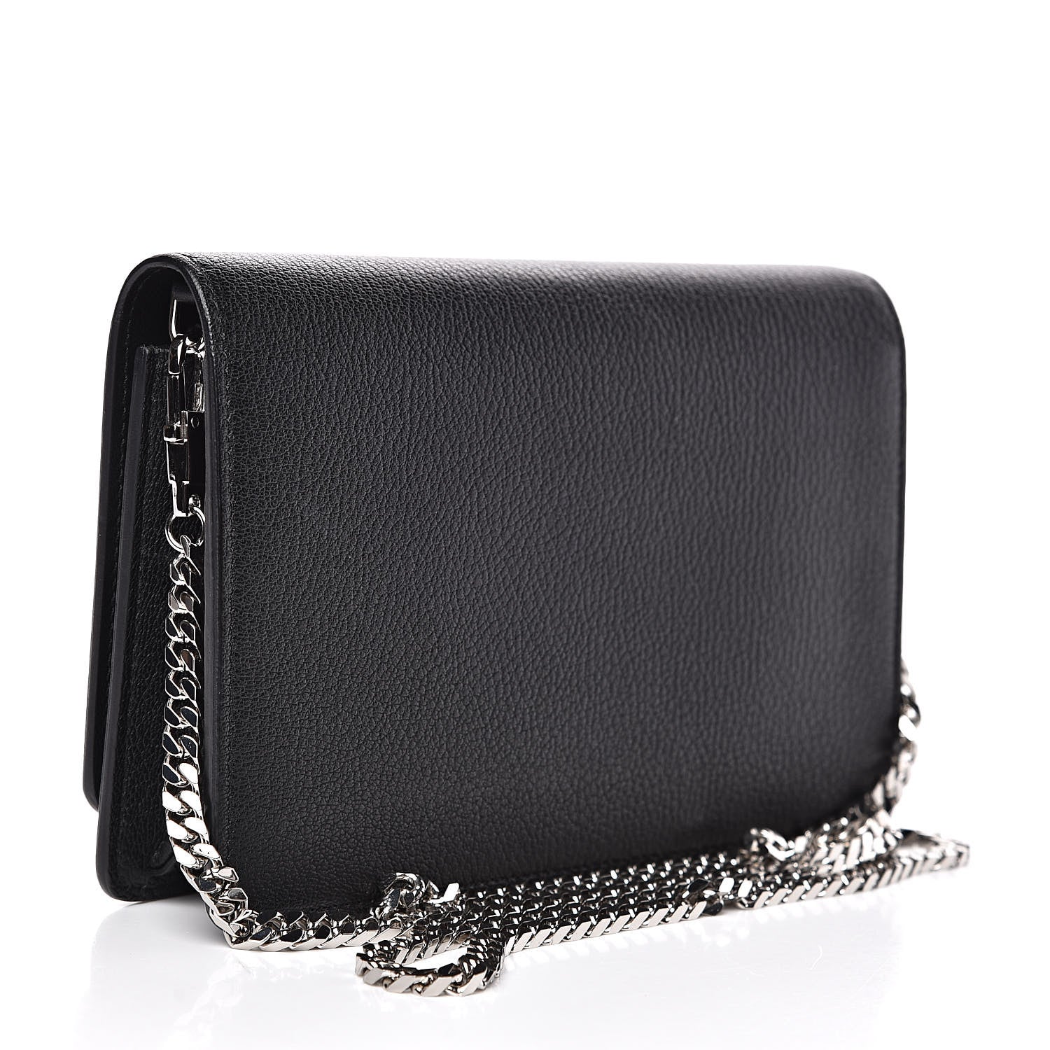 Givenchy Sugar Goatskin Pandora Chain Wallet Black 3 of 10