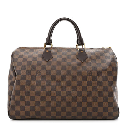 Louis Vuitton Damier Ebene Speedy 35 1 of 13