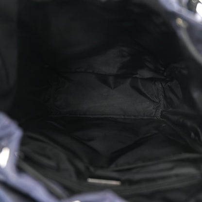 Prada Nylon Montagna Double Buckle Backpack Baltico 5 of 10