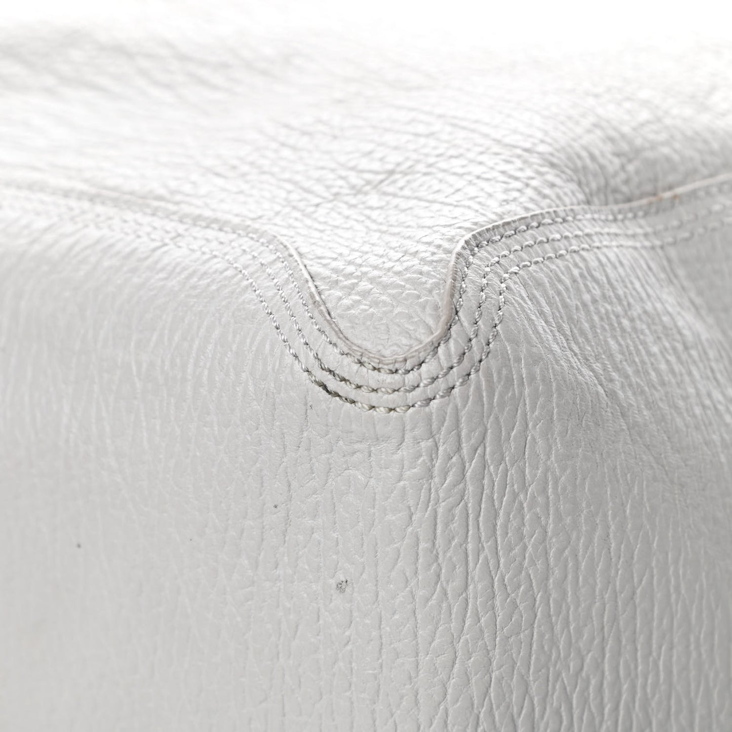 Textured Calfskin Large Pashli Tote Feather