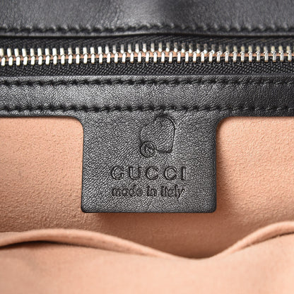 Gucci Calfskin Web Quilted Large Dionysus Tote Bag Black 7 of 14