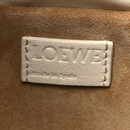 Loewe Calfskin Mini Flamenco Knot Clutch Angora 6 of 12
