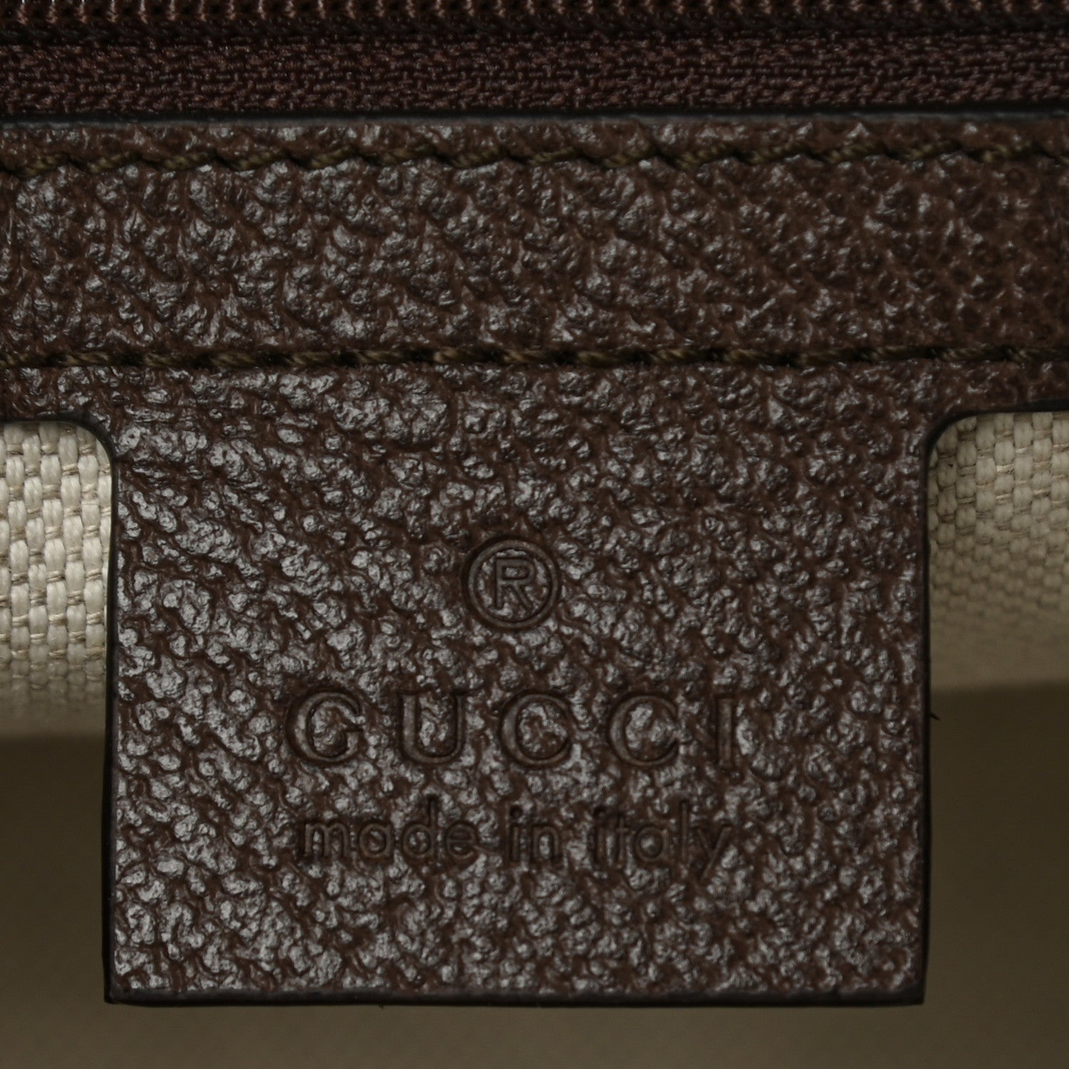 Gucci GG Supreme Monogram Web Ophidia GG Toiletry Case Beige New Acero 6 of 7