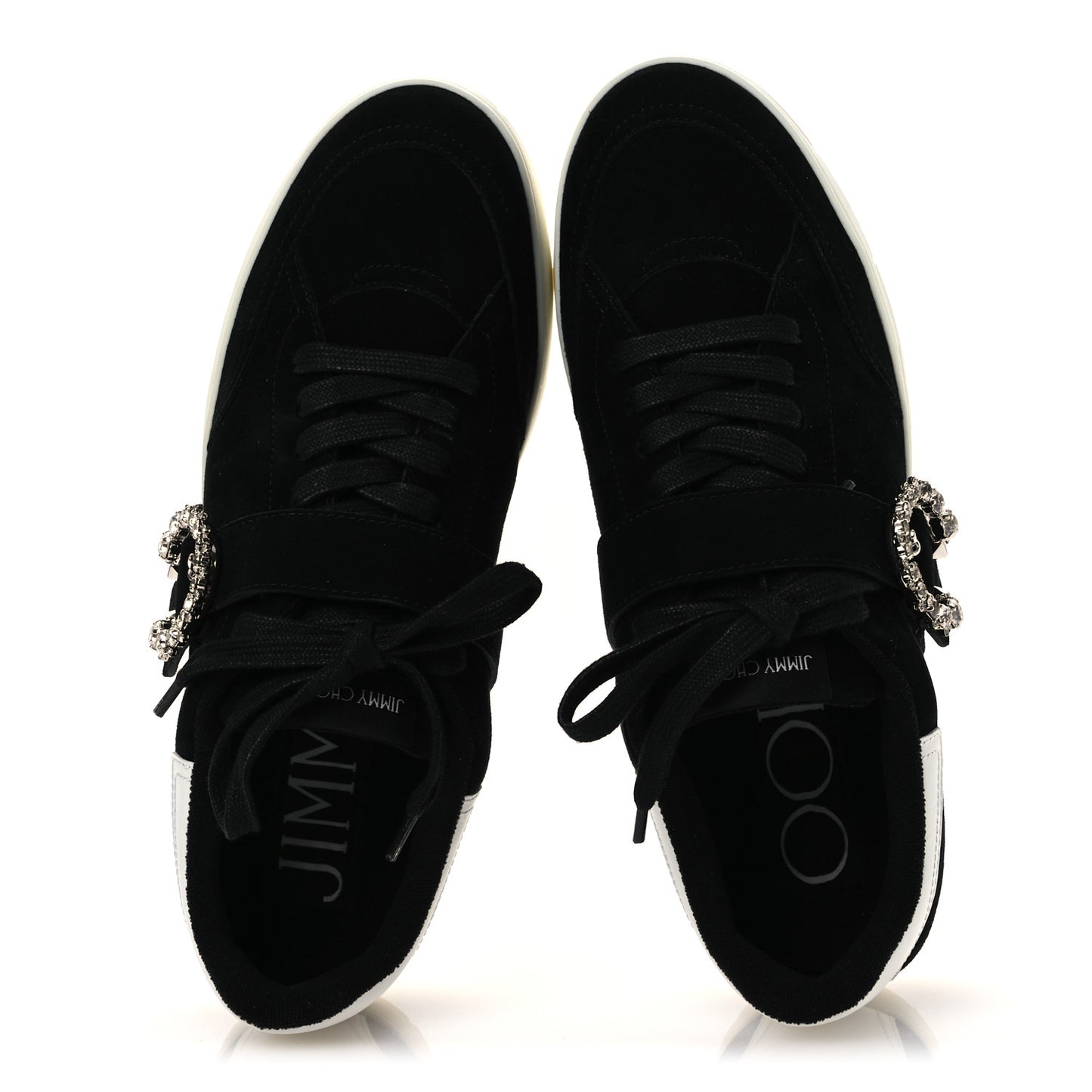 Suede Crystal Osaka Oakland Sneaker 41 Black White