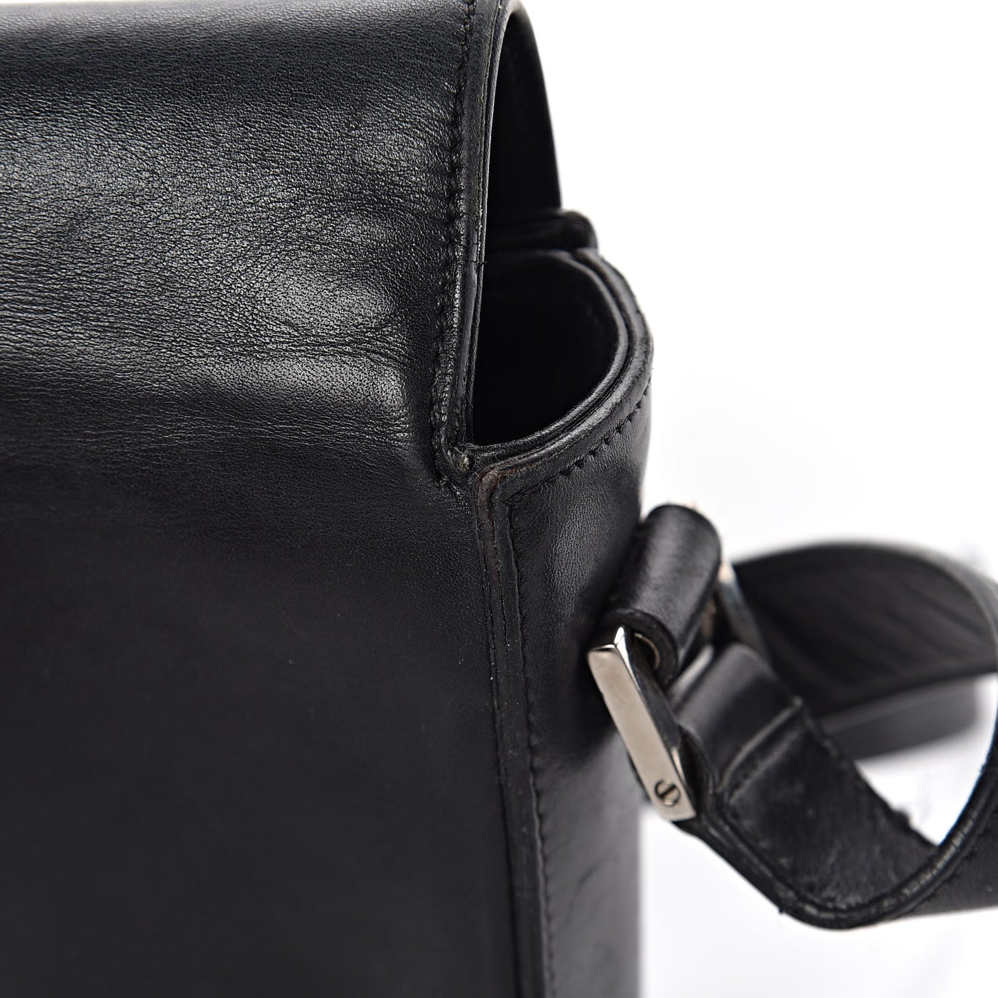 Smooth Calfskin Medium Classic Monogram Universite Bag Black
