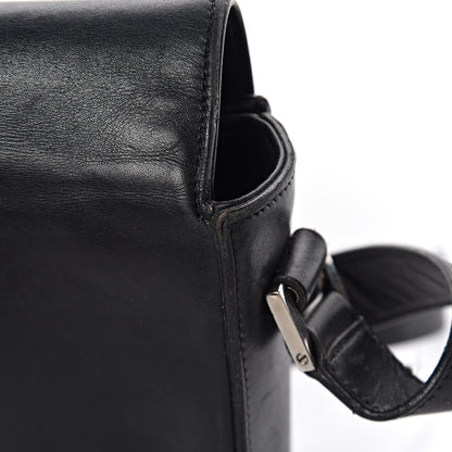 Saint Laurent Smooth Calfskin Medium Classic Monogram Universite Bag Black 13 of 16