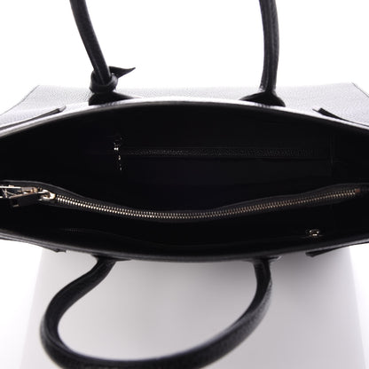 Saint Laurent Grained Calfskin Large Sac De Jour Nero Black 5 of 7