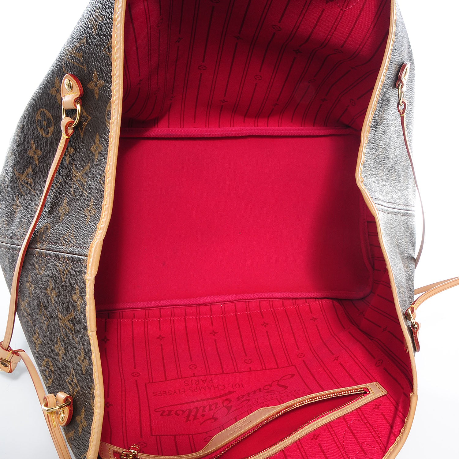 Louis Vuitton Monogram My LV Heritage Neverfull GM Fuchsia Gris 5 of 7