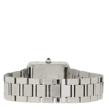 Cartier Stainless Steel 24mm Tank Solo Quartz Watch 3 of 4