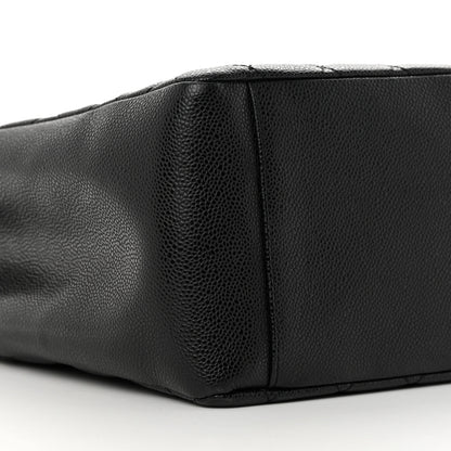 Chanel Caviar Quilted Grand Shopping Tote GST Black 9 of 13