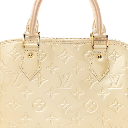 Louis Vuitton Vernis Alma PM Blanc Corail 14 of 19