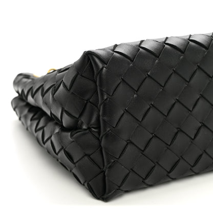 Bottega Veneta Nappa Intrecciato Small Andiamo Shoulder Bag Black 7 of 8
