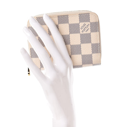 Louis Vuitton Damier Azur Zippy Coin Purse 2 of 6