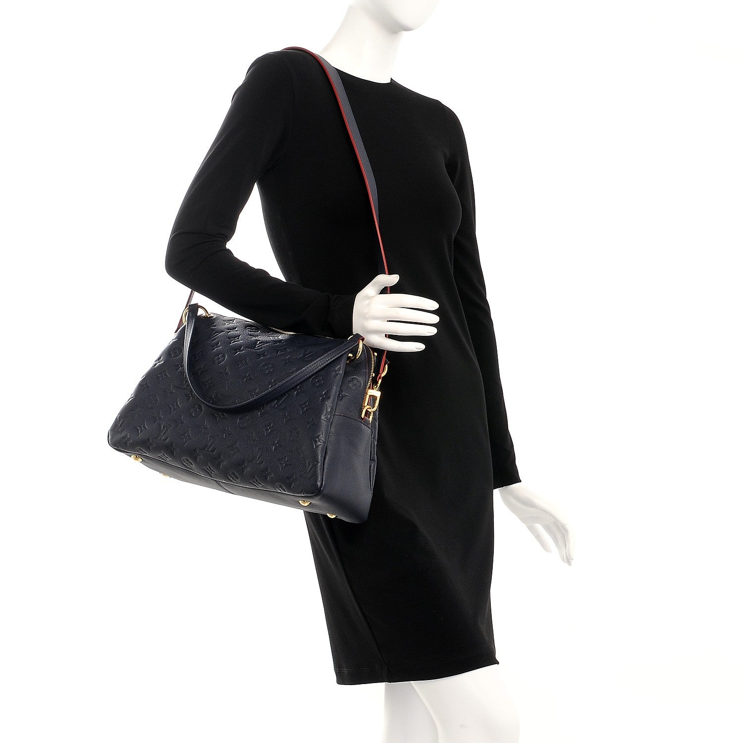 Louis Vuitton Empreinte Ponthieu PM Marine Rouge 2 of 9