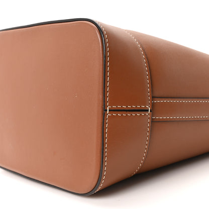 Celine Smooth Calfskin Small Cuir Triomphe Bucket Bag Tan 10 of 10