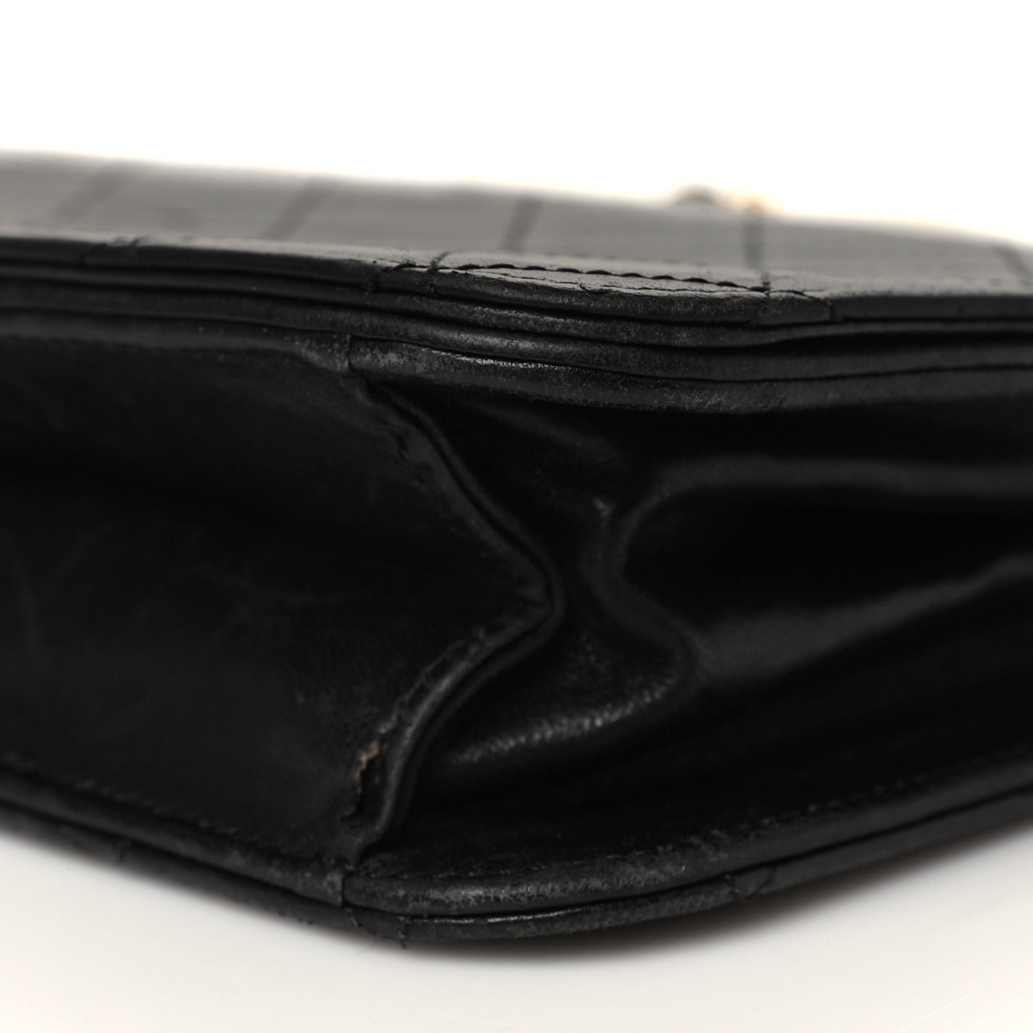 Chanel Lambskin Quilted Small Single Flap Black 9 of 17