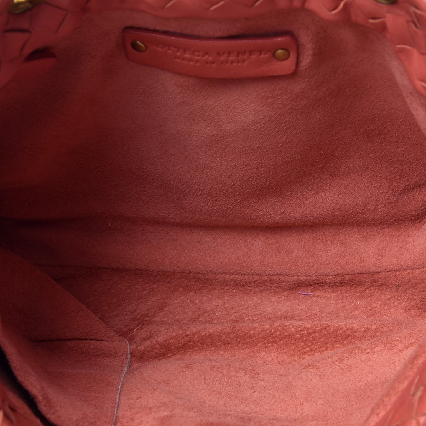Nappa Intrecciato Capri Tote Brique