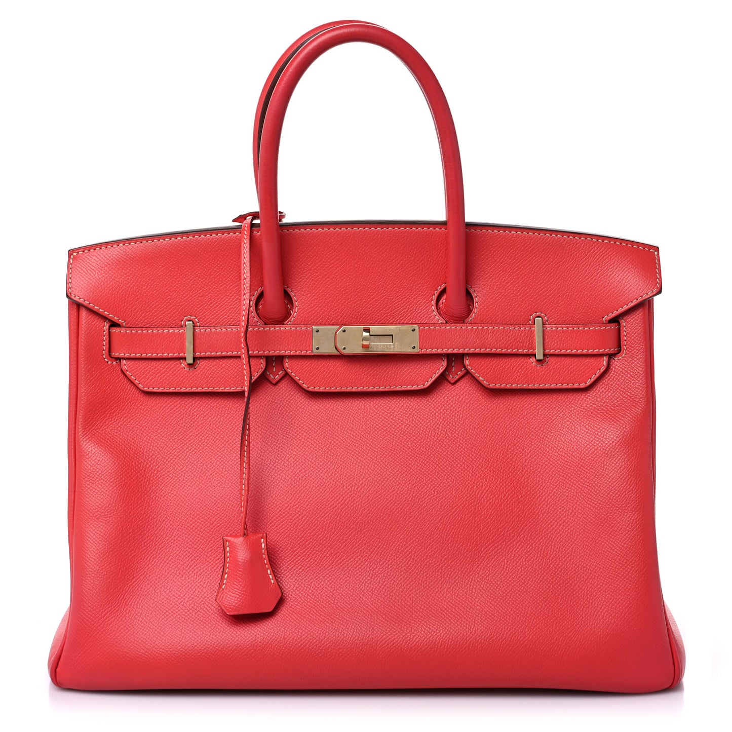 Epsom Candy Birkin 35 Rose Jaipur Gold
