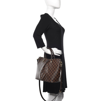 Louis Vuitton Damier Ebene Siena MM 2 of 12