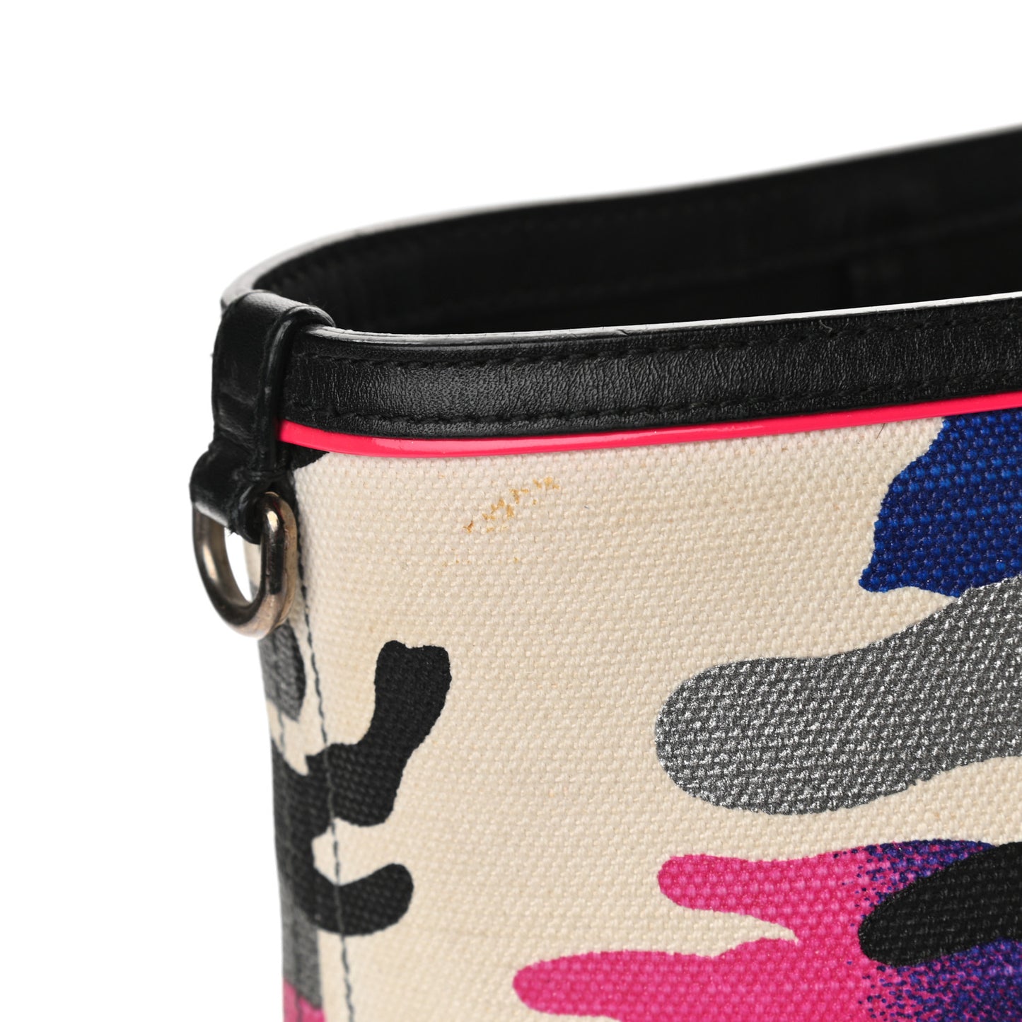 Canvas Large Camouflage Anselm Reyle Tote