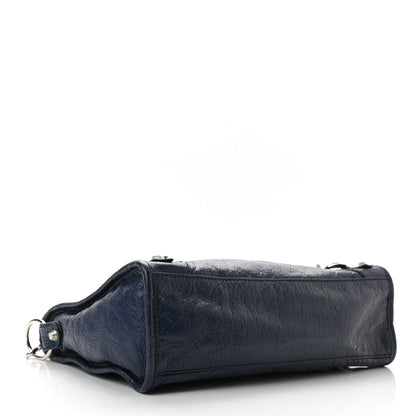 Balenciaga Agneau Giant 12 Silver Hardware S City Bleu Roi 4 of 10