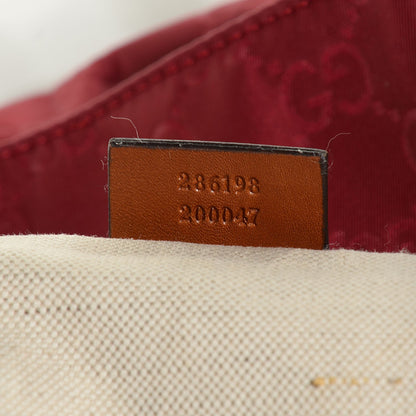 Gucci Nylon Monogram Large Tote Red 14 of 20
