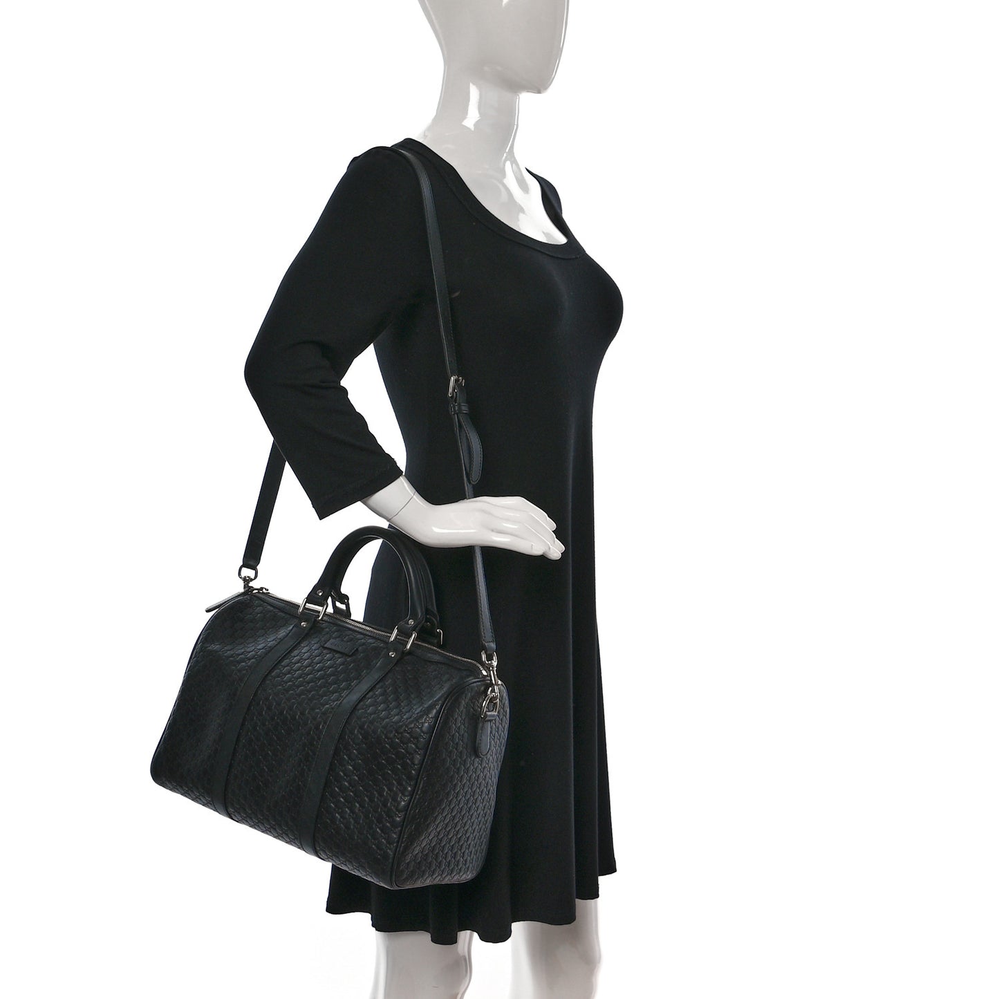 Microguccissima Medium Joy Boston Black