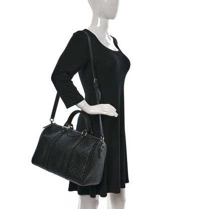 Gucci Microguccissima Medium Joy Boston Black 2 of 12