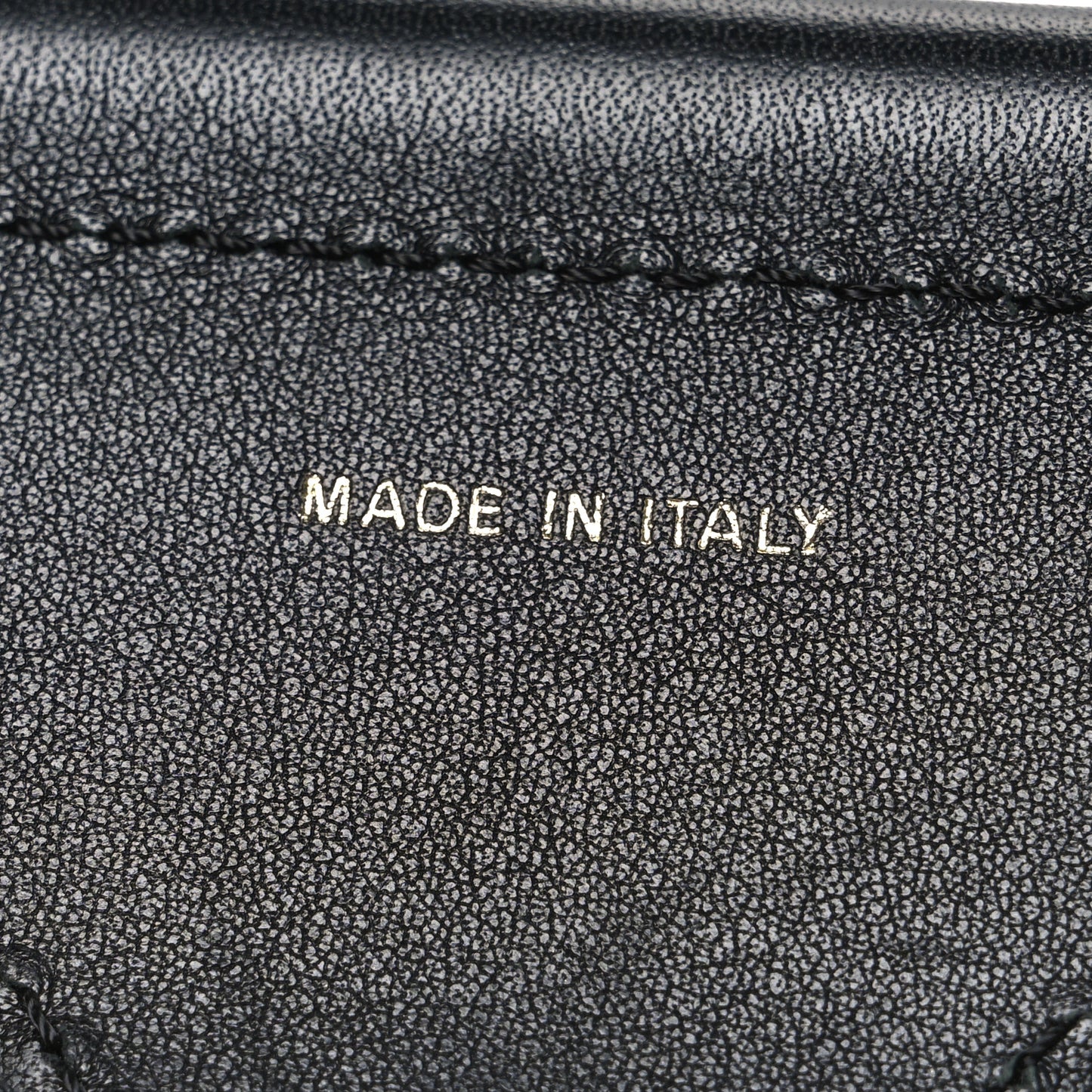 Ribbon Vitello Century FF 1974 Flat Studded Strap You Fango Marrone Ebano