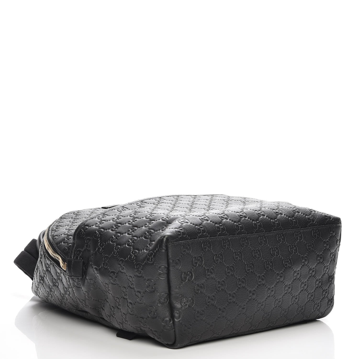 Gucci Guccissima Medium Classic Backpack Black 4 of 7